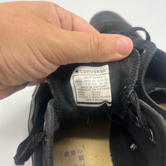 Converse All Star Black Sneakers - Picture 6 of 7